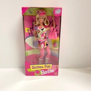 1997 Sixties Fun Barbie Special Edition Doll Mattel 17252 New In Box